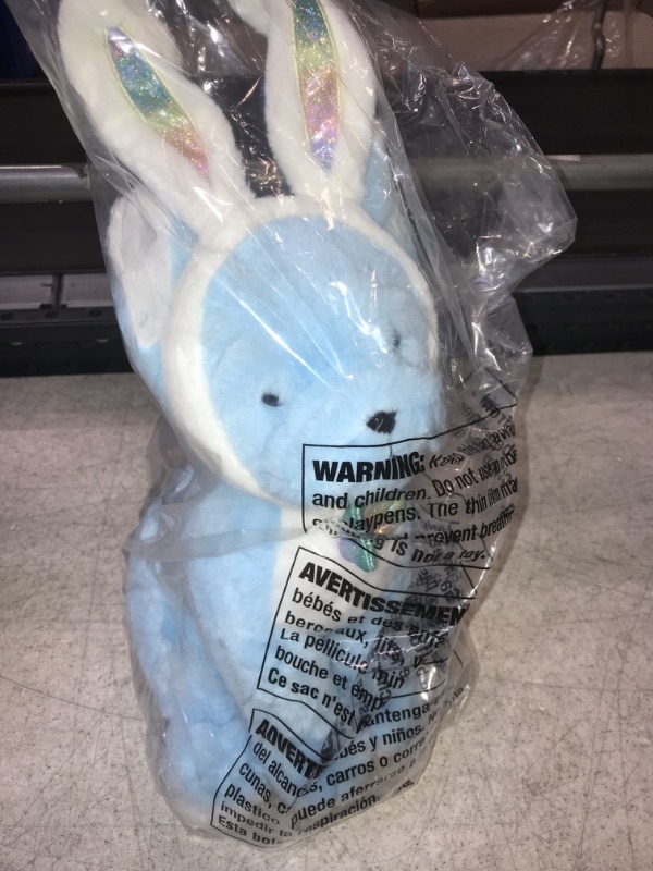 Photo 2 of Cheers 4 Ears French Bulldog 12 Plush Cuddly Stuffed Animal with Wearable Bunny Ears Ultra-Soft Fur