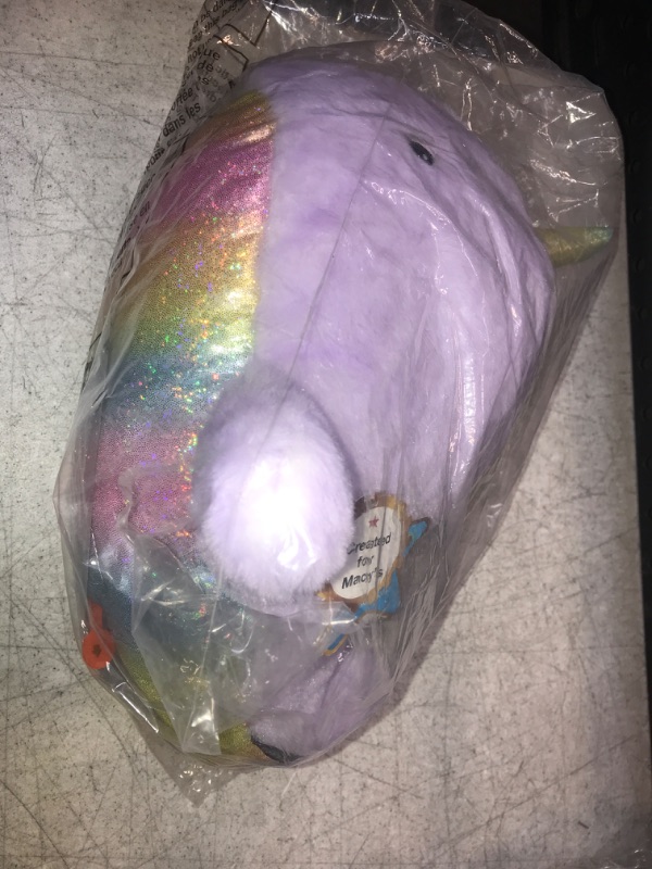 Photo 2 of Fao Schwarz Narwhal Plush Toy, Created for Macy's RAINBOW PURPLE FOR KIDS 