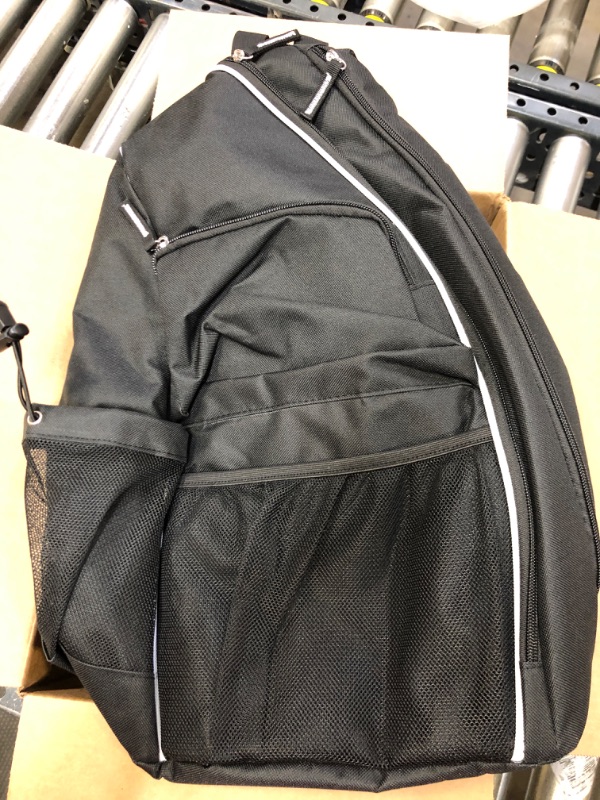 Photo 1 of BLACK ONE SHOULDER BACKPACK 