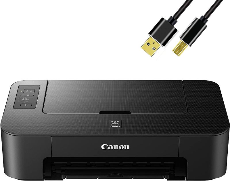 Photo 1 of Bools Can-on PIXMA TS Series Inkjet Photo Black Wired Printer, Copier, USB Connectivity Only USB Printer Cable
