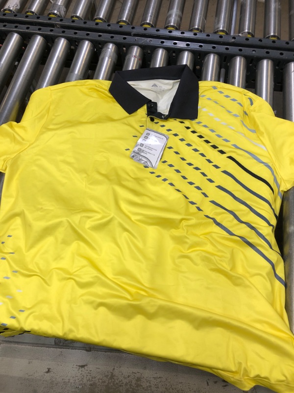 Photo 2 of 3XL SCODI Men's Golf Polo Shirt Short Sleeve Tactical Shirts Casual Tennis T-Shirt
