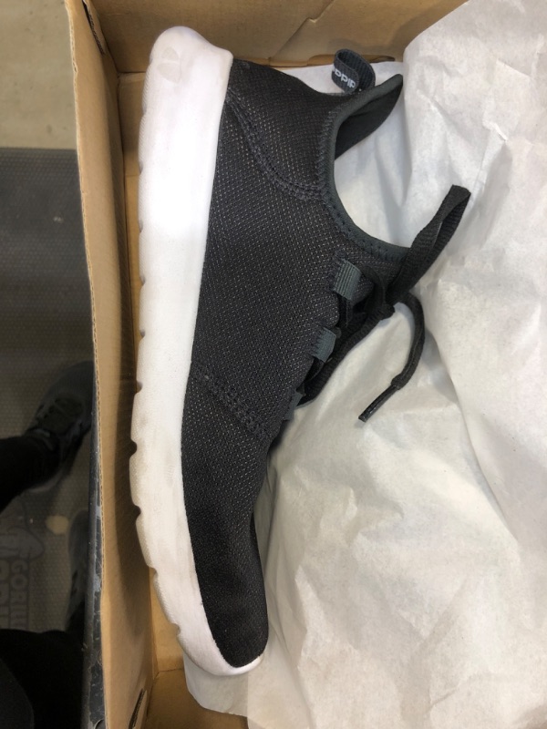 Photo 3 of Adidas Women's Cloudfoam Pure-2.0 Running Shoe. Black/White/Carbon. Size 8