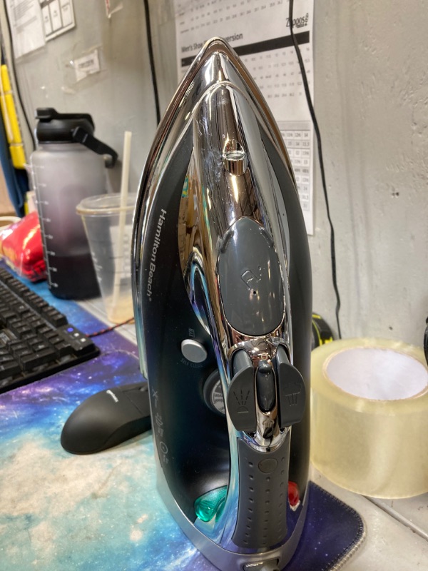 Photo 1 of Hamilton Beach Professional Iron, Stainless Steel Soleplate, Auto Shutoff OFFER!
