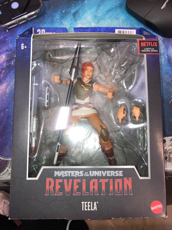 Photo 1 of Masters of the Universe Masterverse Collection, Revelation Teela 7-in Motu Battle Figures for Storytelling Play and Display, Gift for Kids Age 6 and Older and Adult Collectors,GYV15
