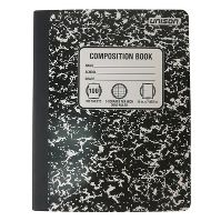 Photo 1 of 10 pack Unison Composition Notebook Graph Ruled, Black - Plain Paper
