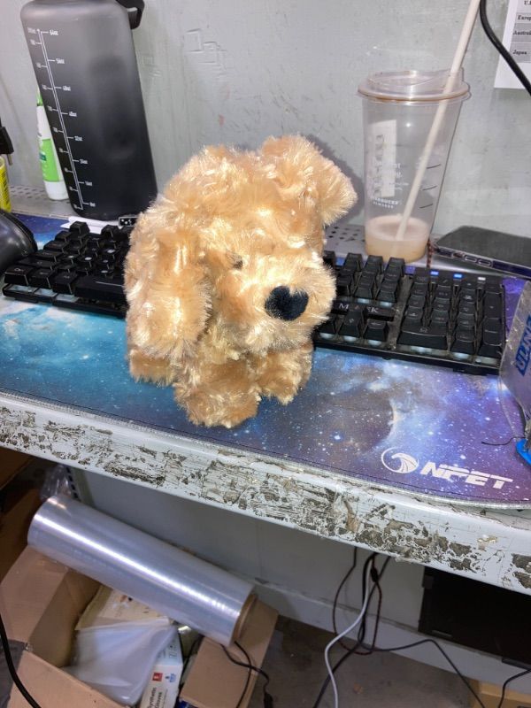 Photo 2 of 9" Golden Doodle Goldie Dog Puppy Manhattan Toy Company Plush Stuffed Animal
