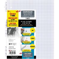 Photo 1 of 10 pack 75ct Loose Leaf Filler Paper Quad Ruled - Five Star

