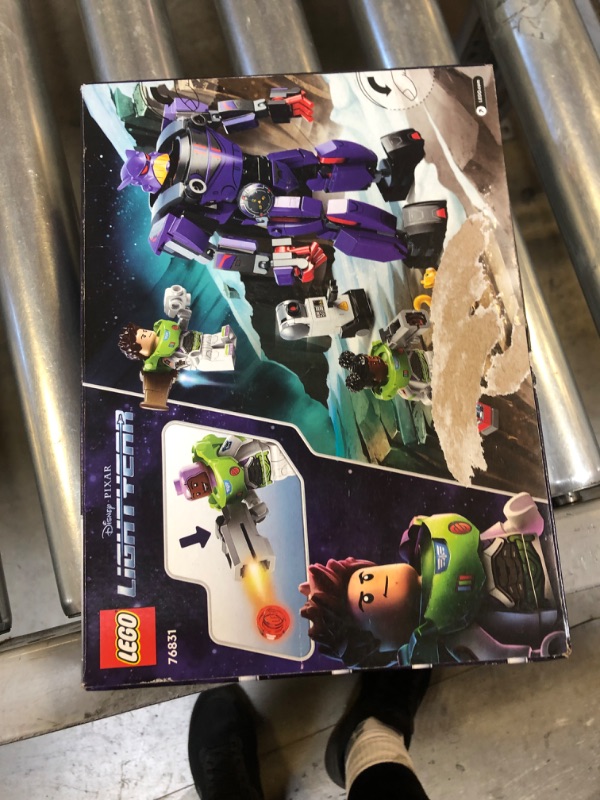 Photo 2 of LEGO Disney and Pixar’s Lightyear Zurg Battle 76831 Buildable Robot Toy with Mech Action Figure and Buzz Minifigure