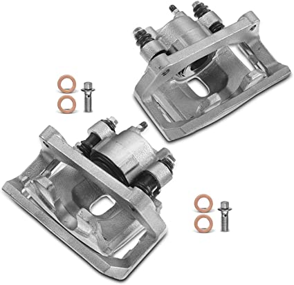 Photo 1 of A-Premium Disc Brake Caliper Assembly with Bracket Compatible with Select Ram, Dodge and Chrysler Models - 1500 2011-2018, Durango 2004-2009, Ram 1500 2002-2010, Aspen 2007-2009 - Rear Side
