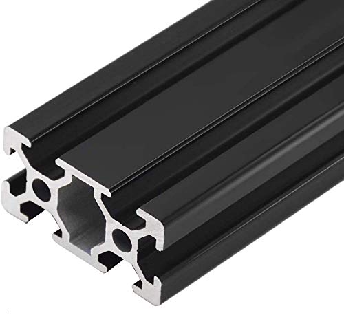 Photo 1 of 2 Pcs 2040 CNC 3D Printer Parts European Standard Anodized Linear Rail Aluminum Profile Extrusion for DIY 3D Printer Black (600mm)
Brand: Ogry