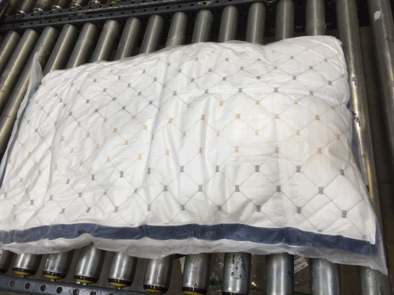 Photo 1 of AiAngu Shredded Memory Foam Bed Pillow for Sleeping Cooling Pillows for Back, Stomach and Side Sleeper with Adjustable Loft Pillow - Hypoallergenic Machine-Washable-King

