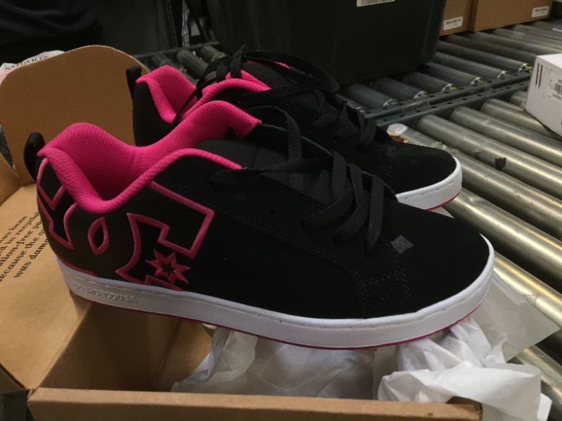 Photo 5 of DC Women's Court Graffik Casual Low Top Skate Shoe 9.5
