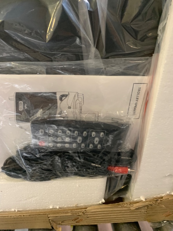 Photo 1 of Moukey Karaoke Machine, PA System with 12" Subwoofer, Portable Bluetooth Speaker with 2 Wireless Microphones, Party Lights and Echo/Treble/Bass Adjustment, Supports TWS/REC/AUX IN/MP3/USB/TF/FM --- Box Packaging Damaged, Item is New
