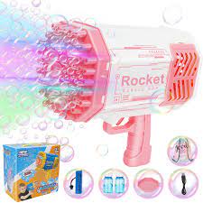 Photo 1 of Big Rocket Boom Bubble Gun with 69 Hole and Light