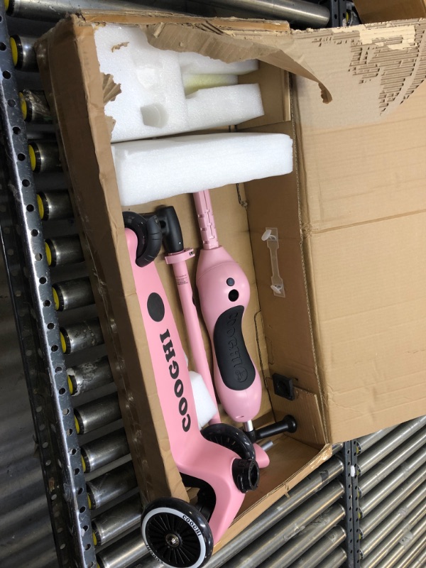Photo 1 of COOGHI PINK SCOOTER USED MAY HAVE MISSING PIECES 