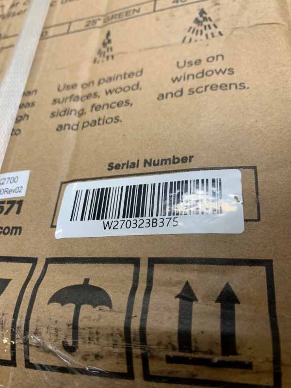 Photo 1 of Westinghouse WPX2700 Gas Pressure Washer, 2700 PSI and 2.3 Max GPM, Onboard Soap Tank, Spray Gun and Wand, 4 Nozzle Set, CARB Compliant, for Cars/Fences/Driveways/Homes/Patios/Furniture