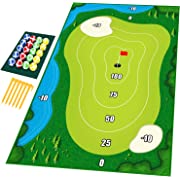 Photo 1 of TOY Life Chipping Golf Game Mat Indoor Outdoor Games for Adults and Family Kids Outdoor Play Equipment Stick Chip Game Indoor Golf Set Backyard Games Outdoor Toys for Kids(Patented)(NO Club Included)
