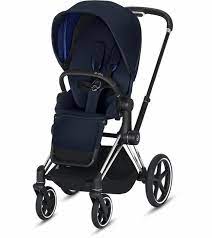 Photo 1 of Cybex Epriam Chrome/Black Frame + indigo Blue Seat
