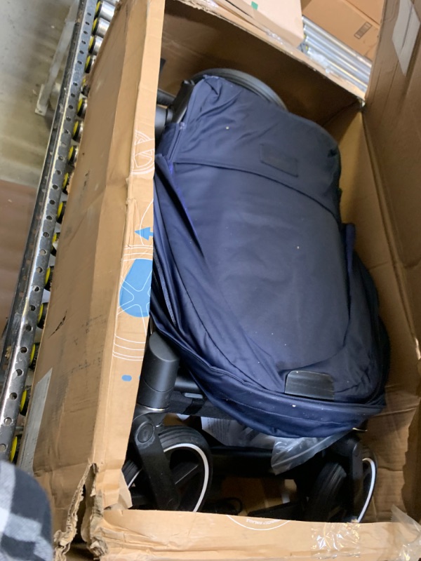 Photo 1 of Cybex Epriam Chrome/Black Frame + indigo Blue Seat
