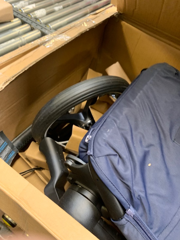 Photo 1 of Cybex Epriam Chrome/Black Frame + indigo Blue Seat
