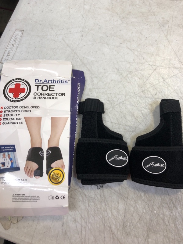 Photo 2 of  Bunion Relief & Toe Corrector, 1 support set (1 left, 1 right)