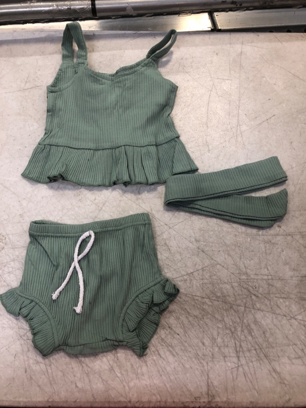 Photo 1 of 2 PIECE KIDS SWIMSUIT 
3-6M