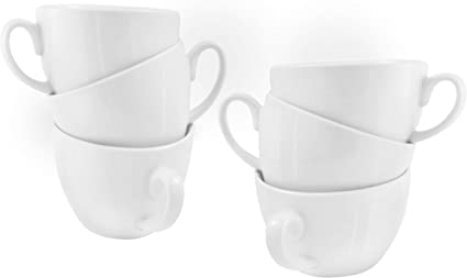 Photo 1 of Amuse- Professional Barista Cozy Cappuccino Mug- Set of 6- 10 oz.
