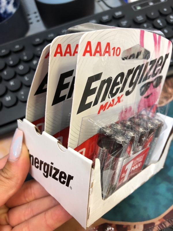 Photo 1 of AAA10 energizer battery 3 count 10 batteries