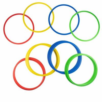 Photo 1 of 24-Pack Speed and Agility Training Rings for Trainers Gyms Athletics 4 Assorted Colors Red Yellow Blue and Green
