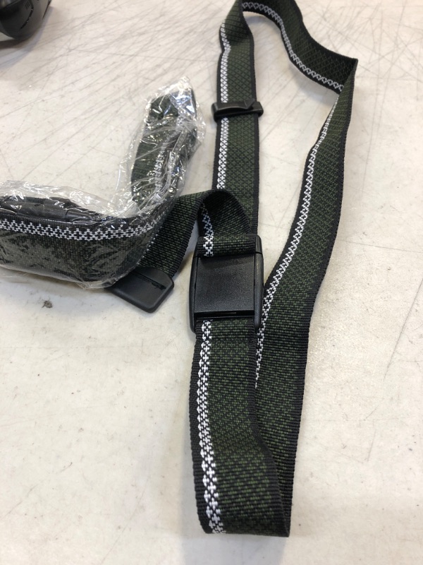 Photo 2 of XZQTIVE Men's No Show Elastic Stretch Belt Invisible Casual Web Belt Quick Release Flat Plastic Buckle Fit Waist Size 38"-52" 01 Black