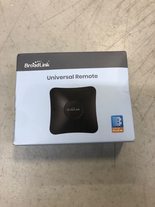 Photo 2 of BroadLink RM4 pro IR and RF Universal Remote, All in One Hub Code Learning Wi-Fi Remote Control for TV Air Conditioner STB Audio, Curtain Motor, Works with Alexa, Google Home, IFTTT