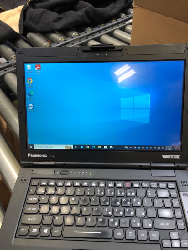 Photo 4 of Panasonic Toughbook CF-54, 14 FHD Touchscreen, 6th Gen Intel Core i5-6300U 2.40 GHz, 16GB, 512GB SSD, Intel HD Graphics 520, Windows 10 Pro (Renewed)
