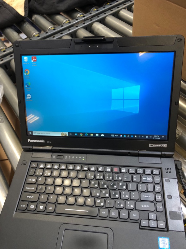 Photo 2 of Panasonic Toughbook CF-54, 14 FHD Touchscreen, 6th Gen Intel Core i5-6300U 2.40 GHz, 16GB, 512GB SSD, Intel HD Graphics 520, Windows 10 Pro (Renewed)
