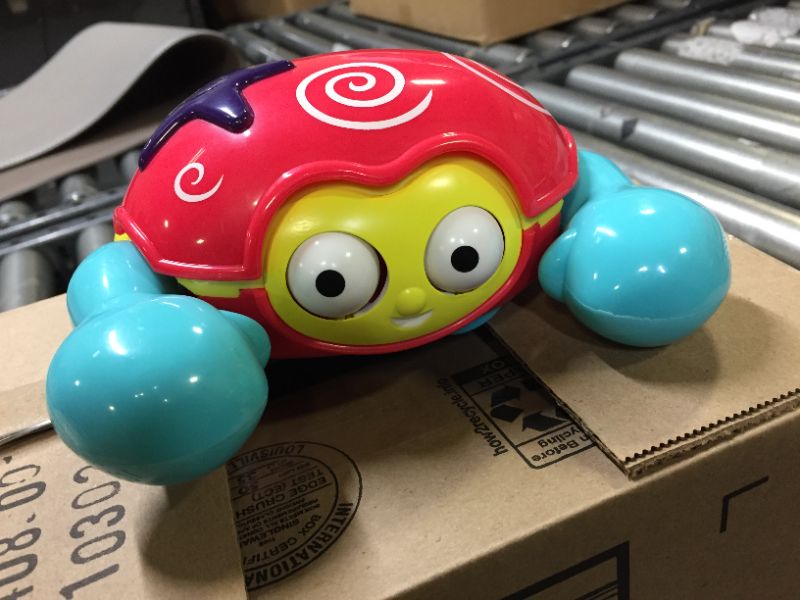 Photo 1 of Early Learning Centre Push ‘n’ Go Crab, Physical Development, Stimulates Senses, Baby Toys for 6 Months, Amazon Exclusive, by Just Play

