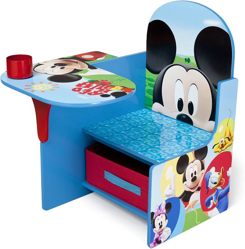 Photo 1 of Delta Children Chair Desk With Storage Bin, Disney Mickey Mouse
