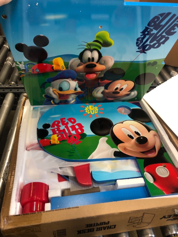 Photo 2 of Delta Children Chair Desk With Storage Bin, Disney Mickey Mouse
