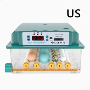 Photo 1 of 16/36 Eggs Incubator Digital Automatic Turner Hatcher Chicken Egg Temp Control
