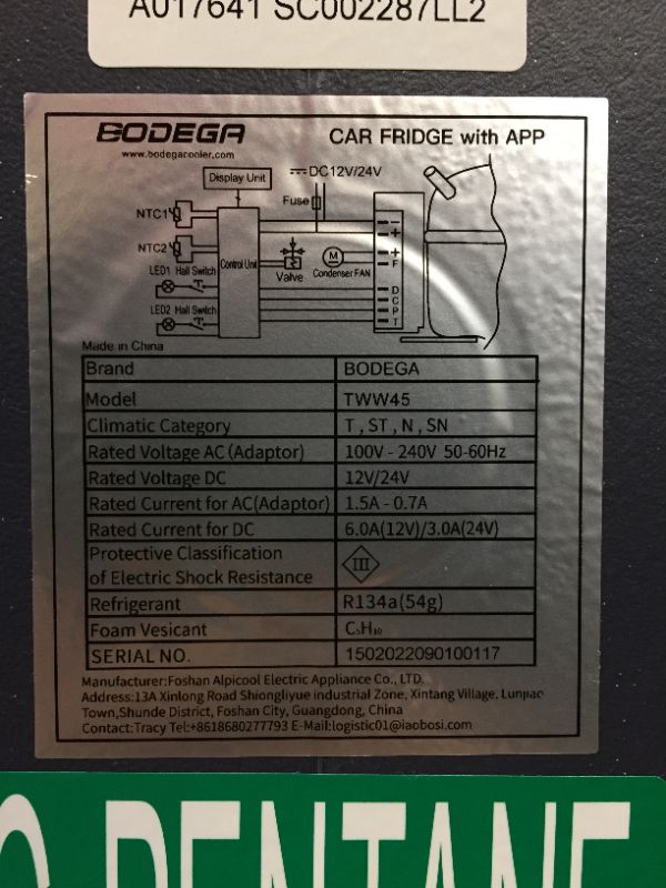 Photo 6 of BODEGA 12 Volt Car Refrigerator, RV Car Fridge Dual Zone APP Control, Portable Freezer,37 Quart (35L) -4?-68? RV Electric Compressor Cooler 12/24V DC and 100-240V AC for Outdoor, Camping, Travel, RV
