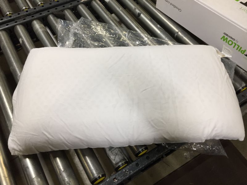 Photo 1 of 100% Talalay Latex Pillow Bed Pillow for Sleeping, Extra Soft Natural Latex Sleeping Pillow for Back, Stomach or Side Sleepers, Removable Breathable Cotton Cover - High Elasticity (Queen Size)
