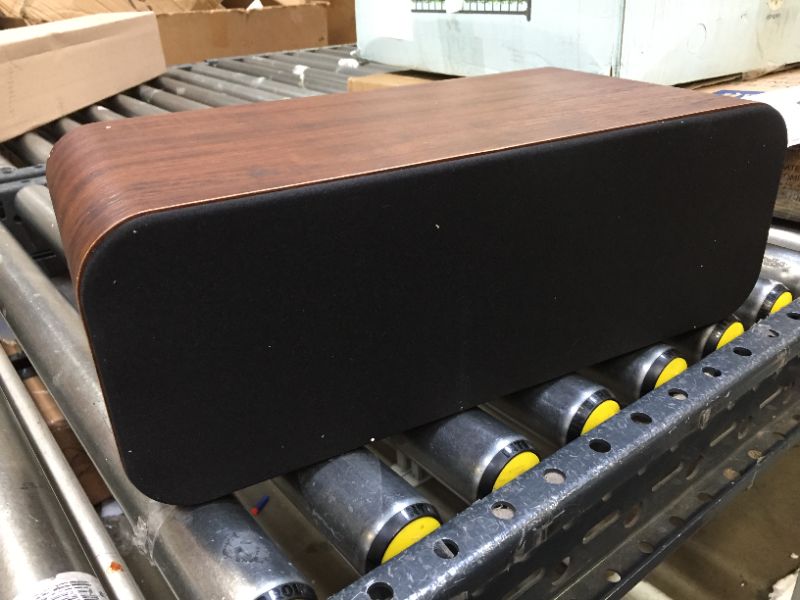 Photo 2 of Q Acoustics 3090Ci Center Speaker English Walnut - 2-Way Reflex Enclosure Type, 2 x 4 Mid/Bass Driver, 1 x 0.9 Tweeter - Active Speakers/HiFi Speakers for Home Theater Sound System