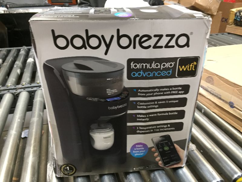 Photo 4 of Baby Brezza Formula Pro Mini Baby Formula Maker – Small Baby Formula Mixer Machine Fits Small Spaces and is Portable for Travel– Bottle Makers Makes The Perfect Bottle for Your Infant On The Go Advanced, WiFi