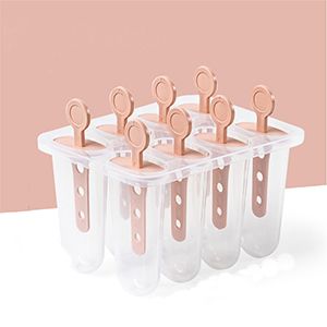 Photo 1 of 8PCs Popsicles Molds,Frozen Popsicle Mold with Popsicle Stick Holder for Kids ,Reusable Freeze Ice Pop Molds for Baby,Ice Cream Mold for Toddler?Bpa Free Silicone Popsicles Molds for Babies
