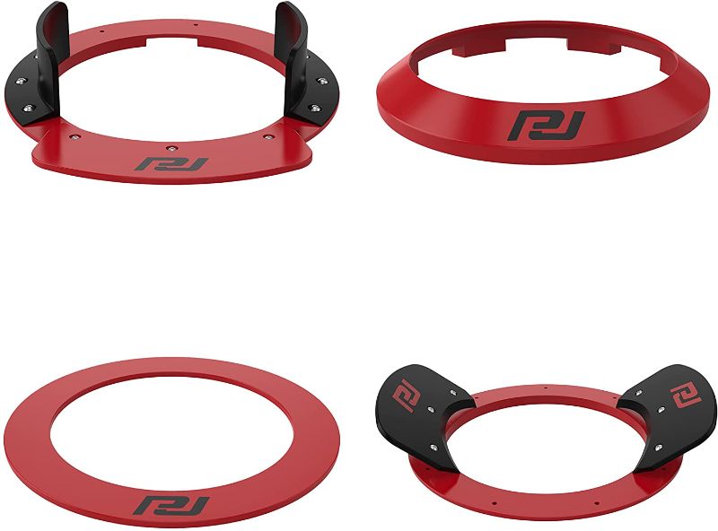 Photo 1 of PJ Perfect Jumper System - Basketball Training Equipment with 4 Hoop Attachments – Universally Compatible Easy to Assemble Basketball Shooting Trainer for Individuals of All Levels
