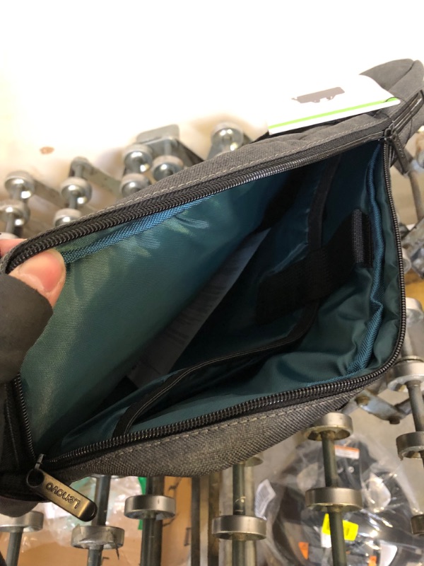 Photo 1 of Lenovo Laptop Shoulder Bag T210, Fits up to 17-inch laptop or tablet, Sleek Design, Durable and Water-Repellent Fabric, GX41K07198, Black