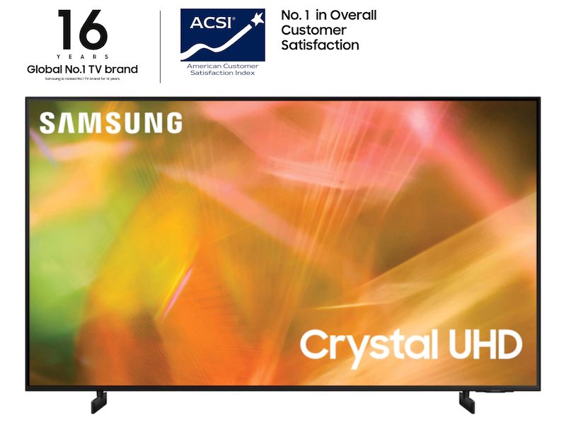 Photo 1 of 55” Class AU8000 Crystal UHD Smart TV (2021)
