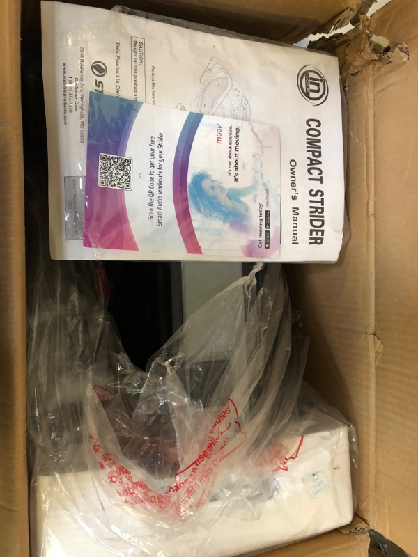 Photo 1 of Stamina InMotion Compact Strider Elliptical Pedal Exerciser with Smart Workout App - Foot Pedal Exerciser for Home Workout - Up to 250 lbs Weight Capacity