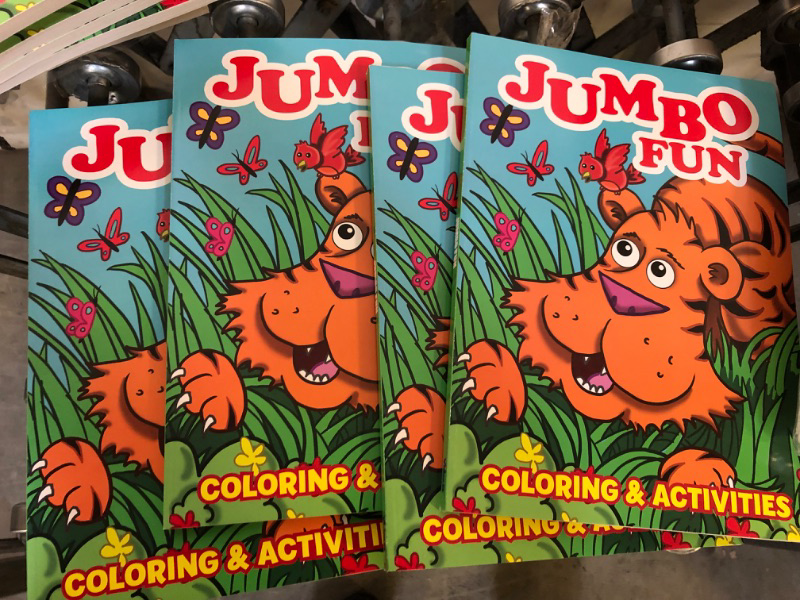 Photo 1 of Jumbo Fun Coloring & Activity Book
PACK OF 4