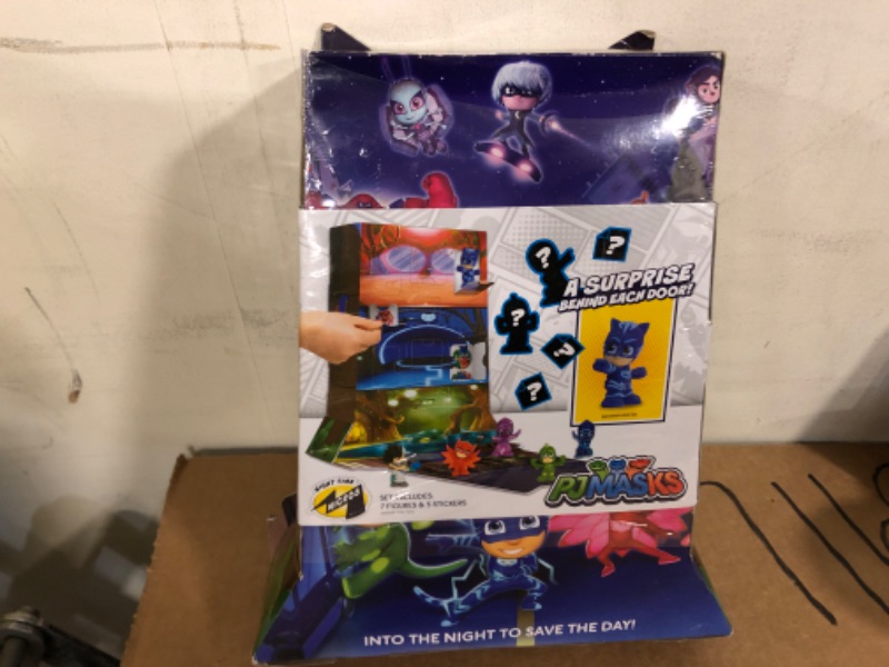 Photo 2 of Just Play PJ Masks Night Time Micros Mystery HQ Box Set, Collectible Hidden Mini Figures, Styles May Vary