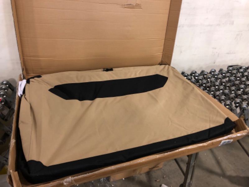 Photo 1 of Amazon Basics Portable Folding Soft Dog Travel Crate Kennel XL - 42"