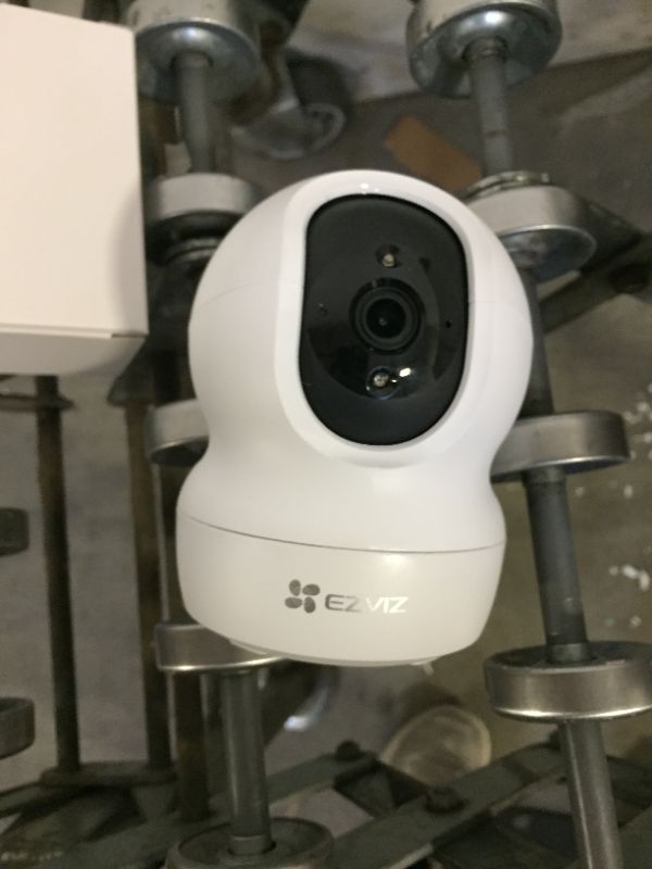 Photo 2 of EZVIZ Indoor Security Camera, 2K, WiFi, Pan/Tilt, Night Vision, Auto Motion Tracking, Pet Baby Monitor, Two Way Talk, Works with Alexa (CP1 2K)